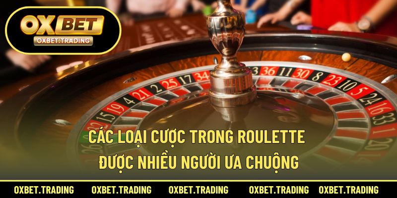 các loại cược trong roulette